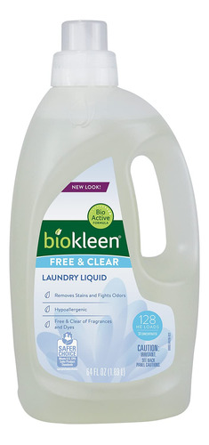 Biokleen Detergente Liquido Para Ropa, Concentrado, Ecologic