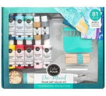 American Crafts - Kit Mixed Midea - Color Pour