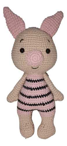 Muñeco Puerquito Winnie Pooh Tejido A Crochet
