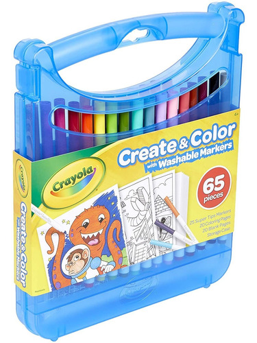 Imagen 6 de 6 de Crayola Create & Color Super Tips Kit Supertips - Rotuladore