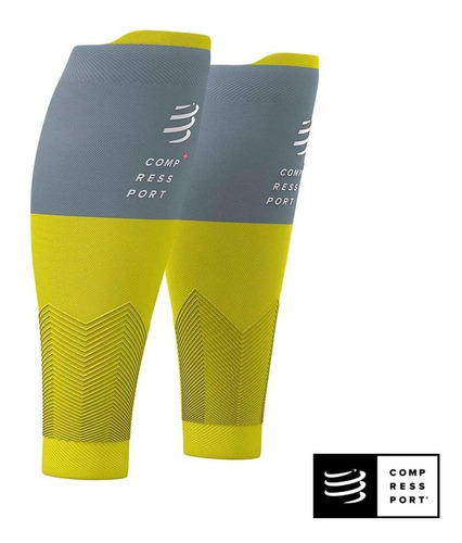 Gemeleras R2v2 Lime/grey - Compressport