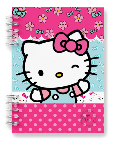 Agenda Hello Kitty 2024 - Vista Semanal - Personalizada