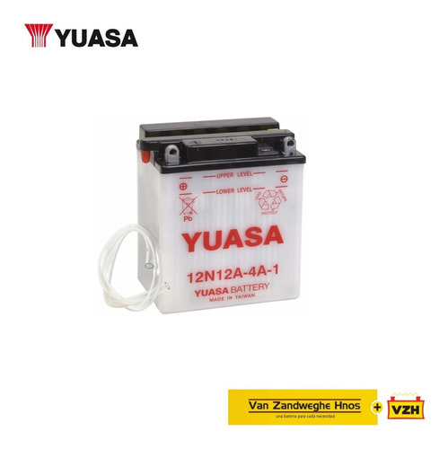 Imagen 1 de 1 de Bateria Yuasa Moto 12n12a-4a-1 Yamaha Xs400 80/83