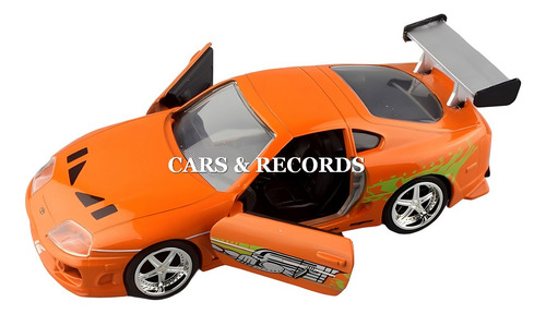 Toyota Supra Brian F&f Nuevo Sin Caja - M Jada 1/32 Naranja