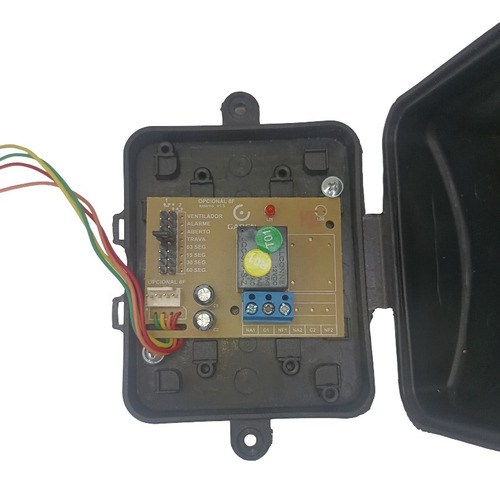 Módulo 8 Funciones Cerradura Semáforo Luz Motor Portón Seg