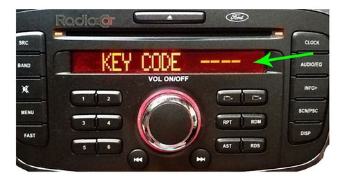 Código Senha Code Recuperar Codigo Radio Ford Focus