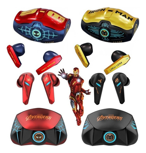 Auriculares Bluetooth Marvel Avengers Tws Auriculares Blueto