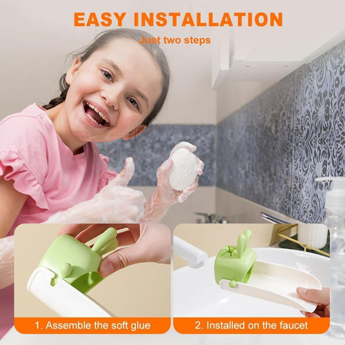 1 Piezas Extensor De Grifo Para Niños,faucet Extender For K