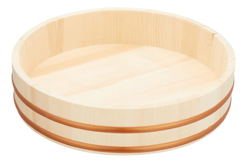 Japanbargain, Hangiri - Tazon De Madera Para Mezclar Arroz Y