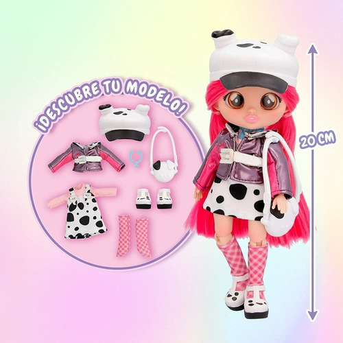 Imagen 5 de 8 de Cry Babies Bff Muñeca De 20cm Serie 1 Dotty