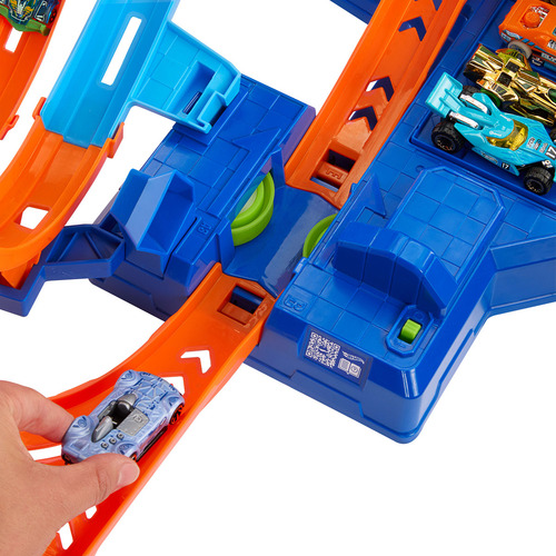 Hotwheels Pista Vueltas Choques Desafiantes Color Multicolor