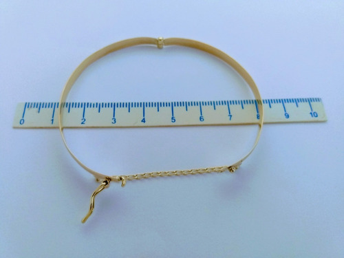 Elegantíssima Pulseira Em Ouro 18k - 6.72 Gr (Usado)