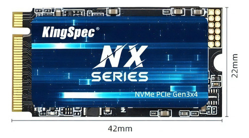 Disco sólido SSD interno KingSpec NXM-1TB 2242 1TB