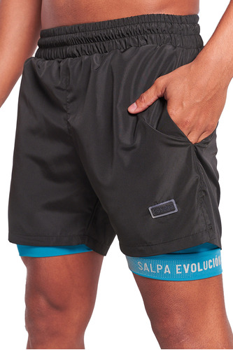 Short Salpa Long Evolucion Hombre Running Calza