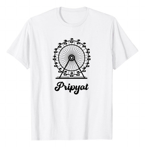 Remera Pripyat Ucrania Con Noria Camiseta Sudadera Con Capuc
