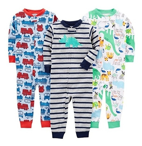 Ropa Para Bebé Paquete De 3 Pijamas Para Dormir Talla 24m