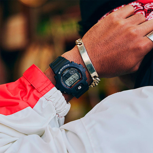 Relógio Casio G-shock Dw-6900rl-1dr Resistente A Choques