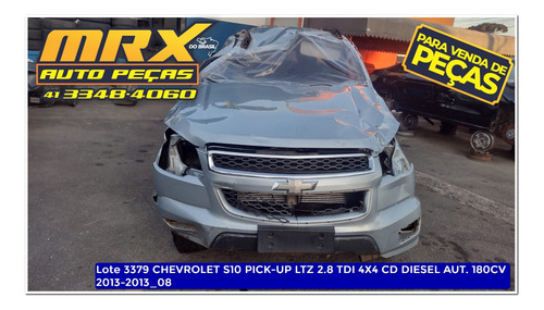 Sucata Chev S10 Pick-up 2.8 Diesel Aut 180cv 2013 Pecas