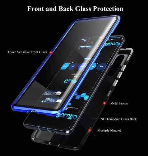  Funda para Oppo Realme X2 Pro RMX1931, soporte de anillo  giratorio de 360 grados con soporte magnético para automóvil para Oppo Reno  Ace PCLM10 Case Blue : Celulares y Accesorios