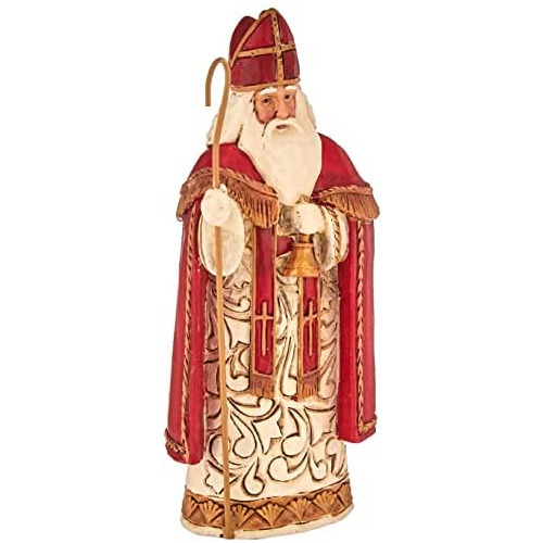 Figura Decorativa De Papá Noel Belga De Heartwood Cree...