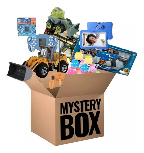 Caja Sorpresa Reyes Magos: Juguetes Diversos Para Niños A1