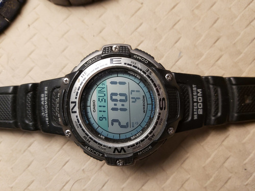 Reloj Casio Sgw-100 Doble Sensor. (Usado)