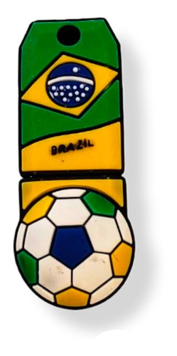 Memoria Usb 32 Gb Con Diseños Del Mundial De Futbol Soccer