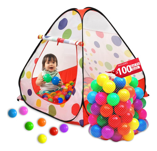 Kiddey Tienda De Campana Para Ninos  100 Pelotas Incluidas