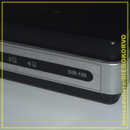 Roteador Dlink Dir100 Com Fonte Bivolt 4 Portas Não Wireless