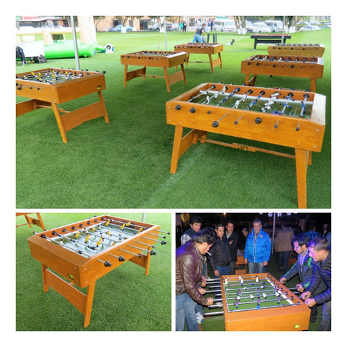 Renta Mesas Hockey Futbolito Billar Ping Pong Jenga Domino