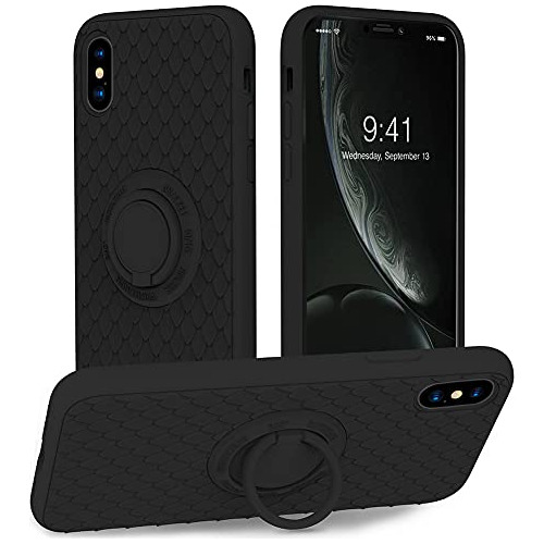 Ktele Para iPhone XS Max Phone Case Con Kickstand 72tme