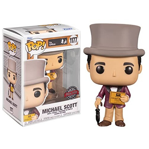 Boleto Dorado Pop De Michael Scott De Funko The Office