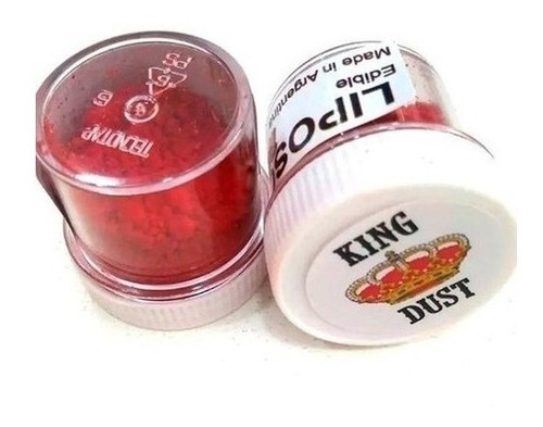 Colorante Liposoluble King Dust Rojo Red Comestible En Polvo