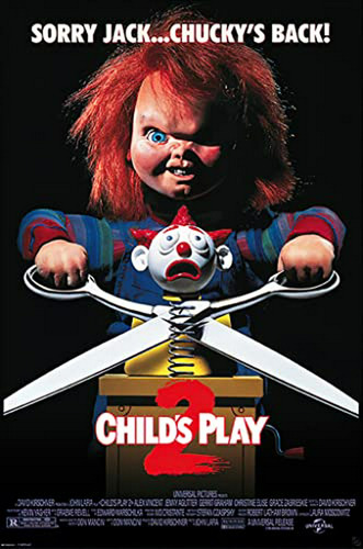 Póster De Child's Play 2 - Tamaño 24  X 36 