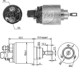 Solenoide O Automatico Nissan Frontier Zm 2972