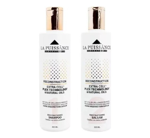 La Puissance Extra Cell Plex Kit Paso 1 + 2 Cabello Dañado