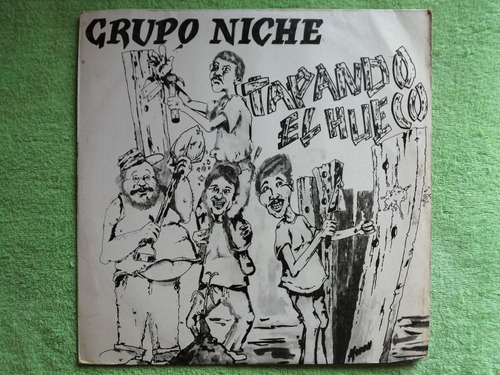 Eam Lp Vinilo Grupo Niche Tapando El Hueco 1988 Octavo Album