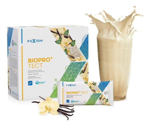 Biopro+ Tec Fuxion Eleva Defensas & Proteinas 14 Sobres