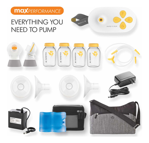 Extractor Leche Materna Medela Pump In Style Doble Maxflox