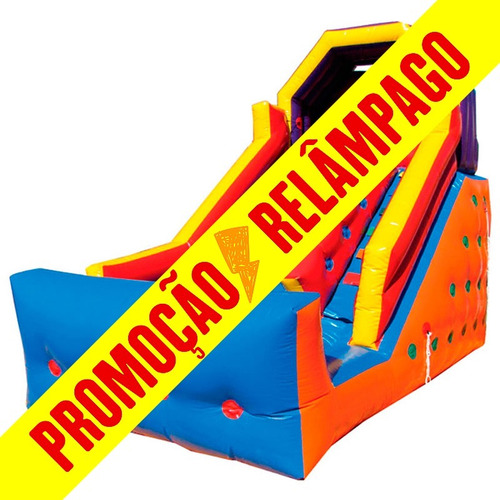 Tobogã Inflável Premium 5,00x4,20x2,80 Com Motor - Promoção