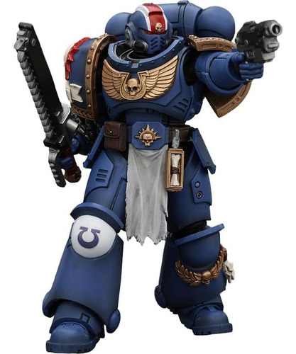 Figura De Acción Joytoy Teniente Ultramarines Titus 1/18