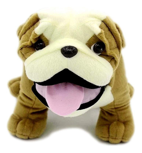 Vachichi Lindo Animal De Peluche Bulldog Teddy 12 Pulgadas .