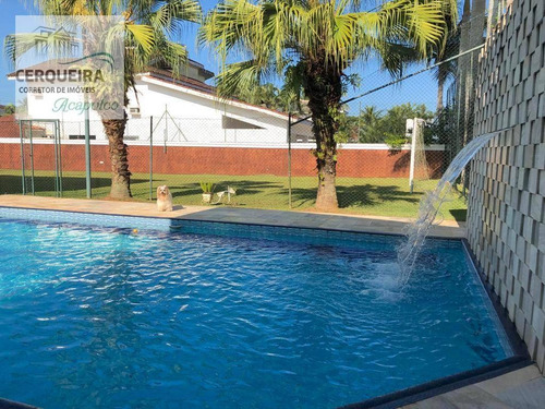 Casa Com 5 Dormitórios À Venda, 450 M² Por R$ 1.600.000 - Acapulco - Guarujá/sp - Ca0555