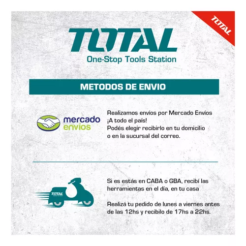 Esmeril de banco 150W 6'' (150MM) TOTAL TBG15015 — Total Tools