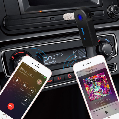 Receptor Bluetooth Usb Auto Microfono Manos Libres Estereo