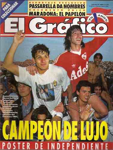 El Gráfico 3908 - Independiente Campeon Gustavo Lopez