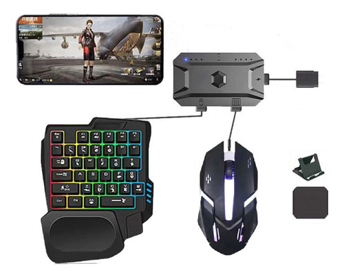 Pubg Gaming Teclado 35 Teclas +ratón+adaptador