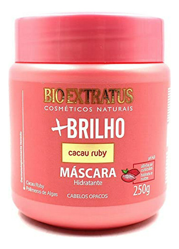 Máscara - Bio Extratus - Linha + Brilho - Mascara 500 Gr - (