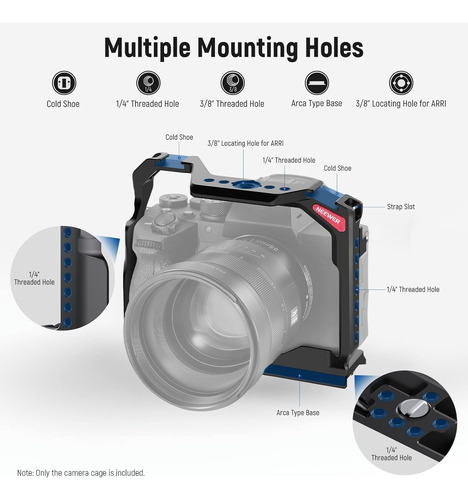 Jaula Neewer Para Cámaras Sony A7iv, A7riv, A7rv, A7siii, A1