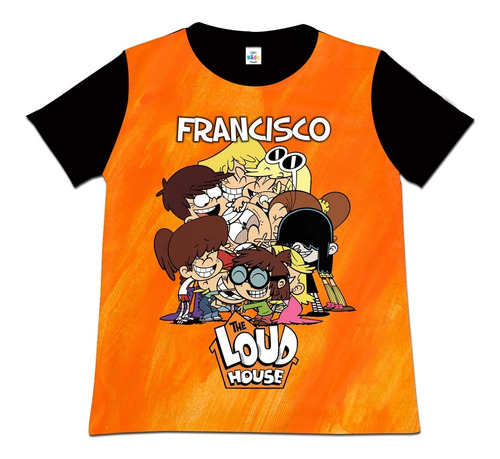 Franela Camisa Niño Loud House En Algodon